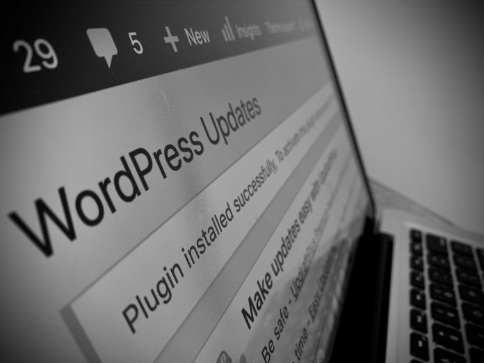 WordPress Update Page